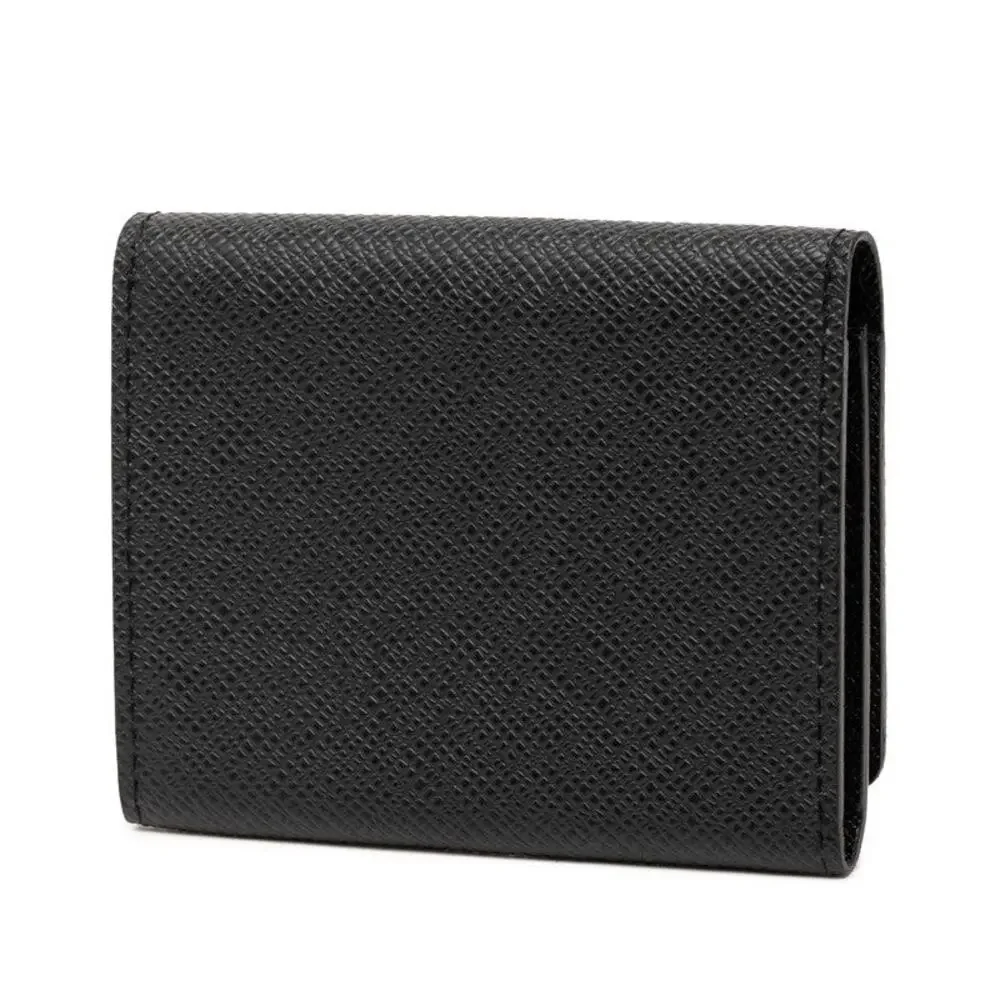 Louis Vuitton Taiga Enveloppe Cartes de Visite Leather Card Case Black